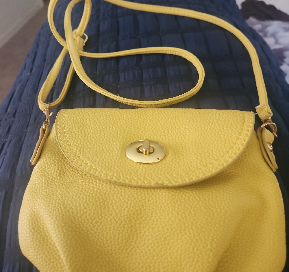 Yellow Crossbody Bag